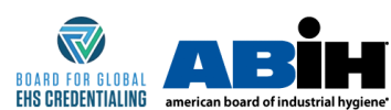 Board for Global EHS Credentialing(BGC) formerly ABIH